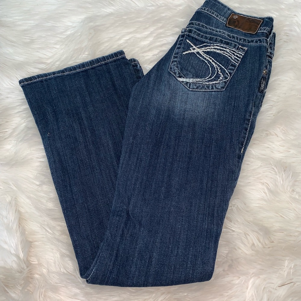 Silver jeans